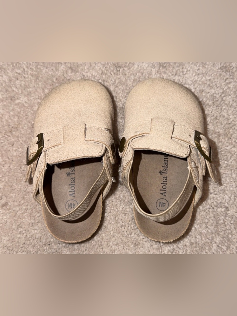 Aloha Island clogs size 4 toddler